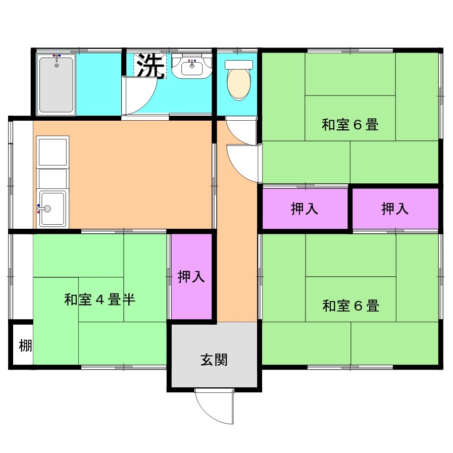 杉山借家　6号